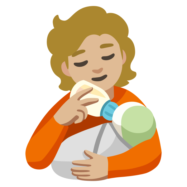 Emoji U1f9d1 1f3fc 200d 1f37c