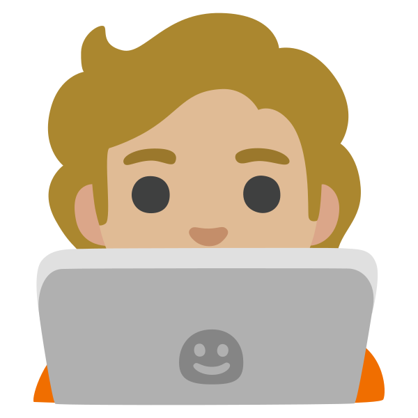 Emoji U1f9d1 1f3fc 200d 1f4bb