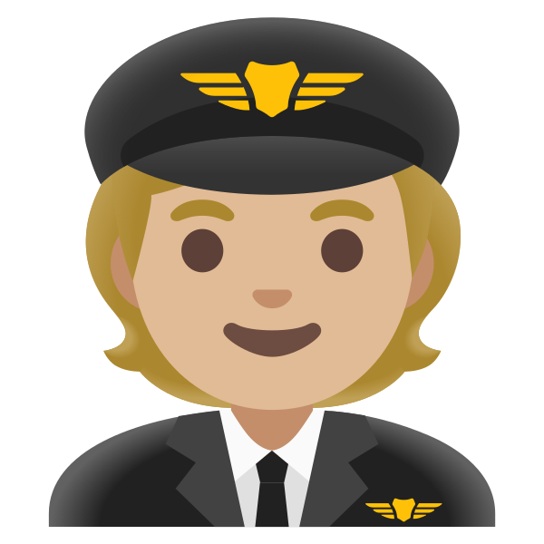 Emoji U1f9d1 1f3fc 200d 2708