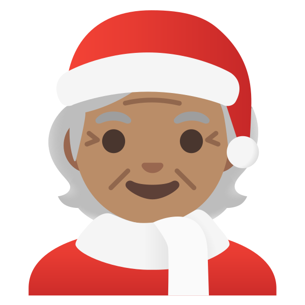Emoji U1f9d1 1f3fd 200d 1f384