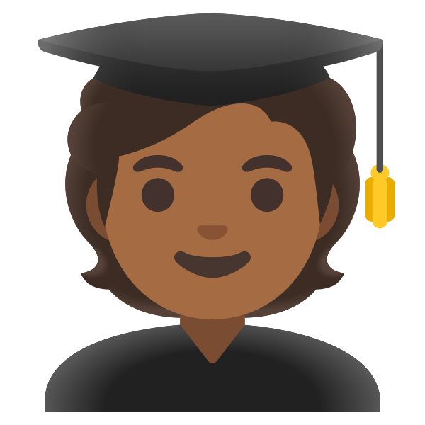Emoji U1f9d1 1f3fe 200d 1f393