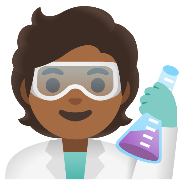 Emoji U1f9d1 1f3fe 200d 1f52c