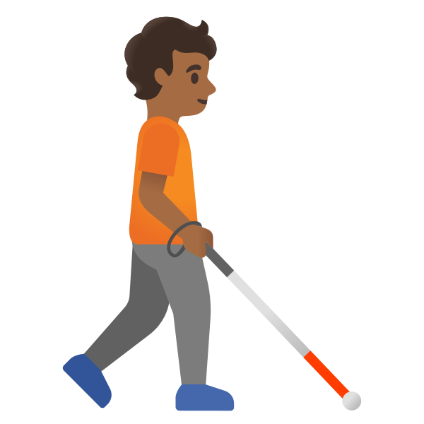 Emoji U1f9d1 1f3fe 200d 1f9af 200d 27a1