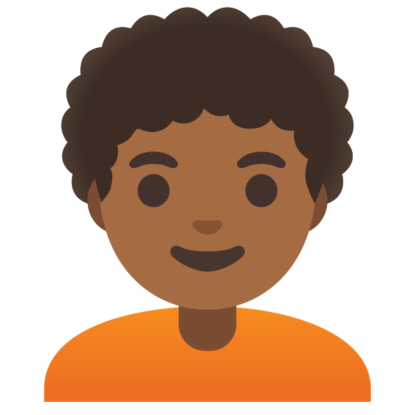 Emoji U1f9d1 1f3fe 200d 1f9b1
