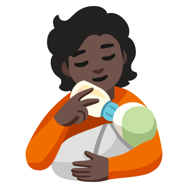 Emoji U1f9d1 1f3ff 200d 1f37c