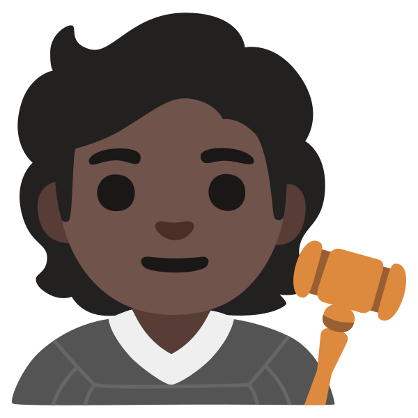 Emoji U1f9d1 1f3ff 200d 2696