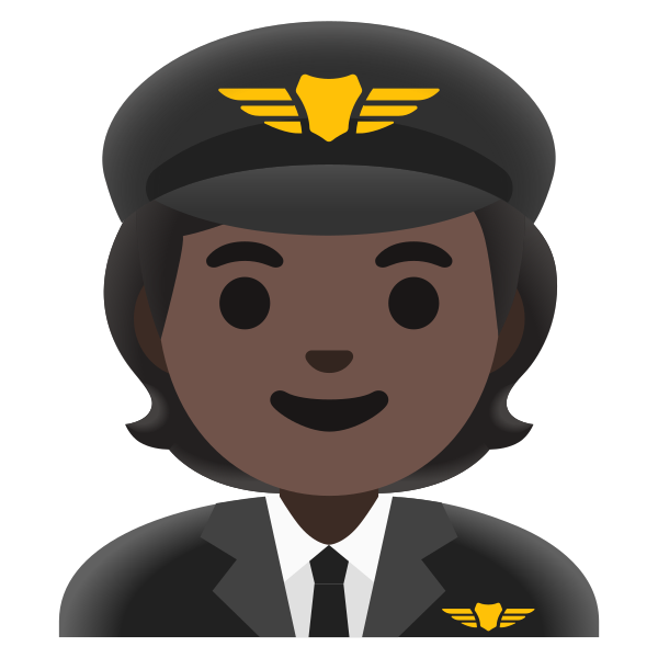 Emoji U1f9d1 1f3ff 200d 2708