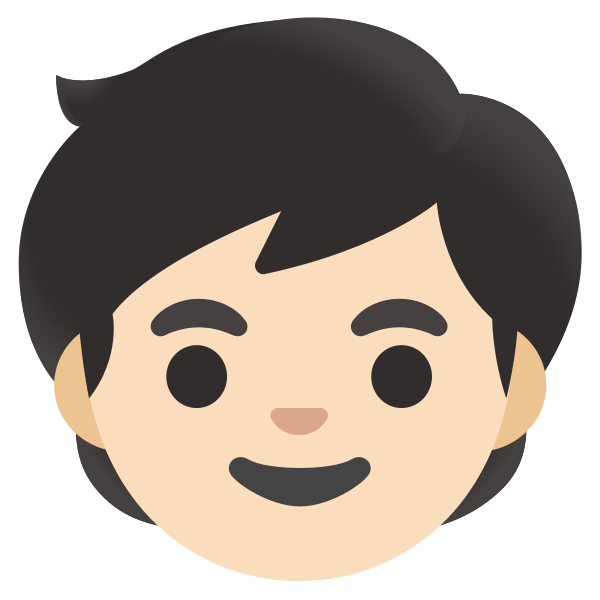 Emoji U1f9d2 1f3fb