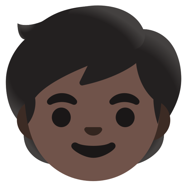 Emoji U1f9d2 1f3ff