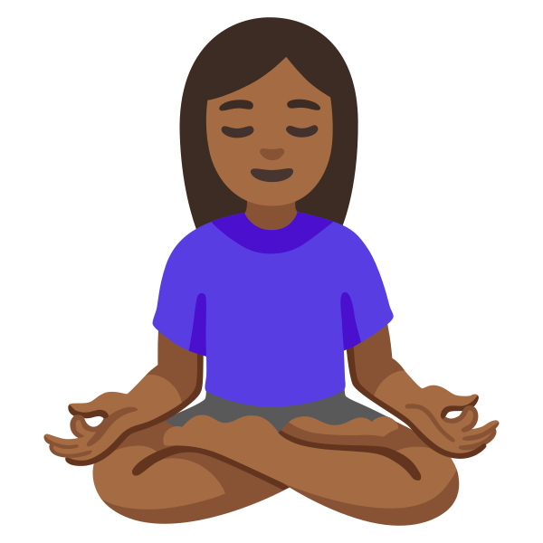 Emoji U1f9d8 1f3fe 200d 2640