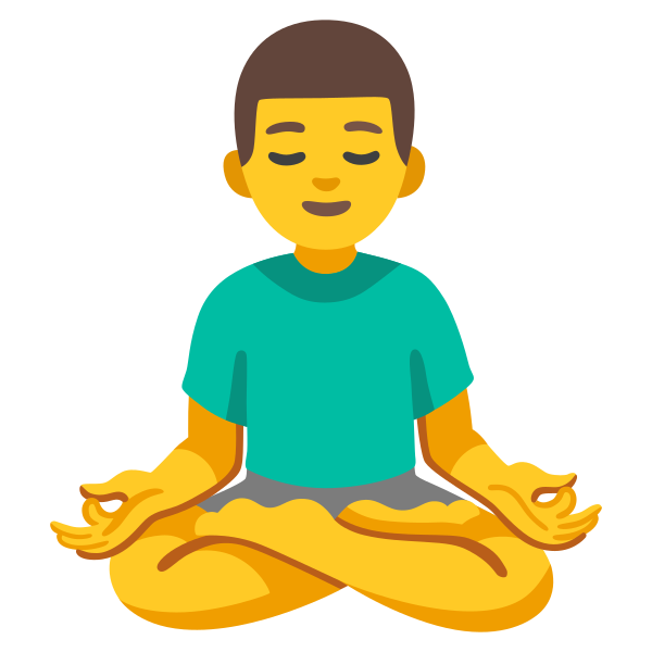 Emoji U1f9d8 200d 2642