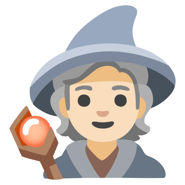 Emoji U1f9d9 1f3fb