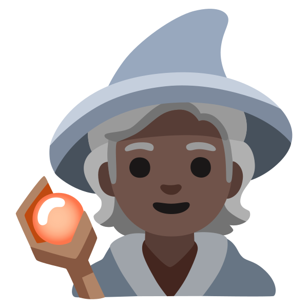 Emoji U1f9d9 1f3ff