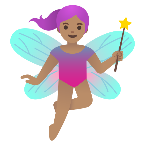 Emoji U1f9da 1f3fd 200d 2640