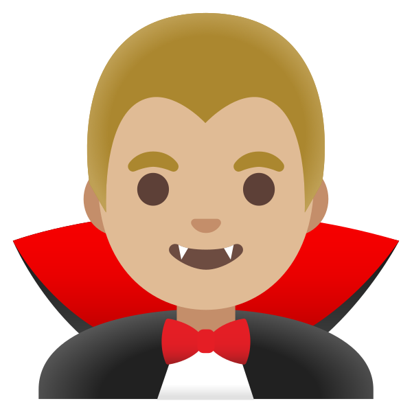 Emoji U1f9db 1f3fc 200d 2642