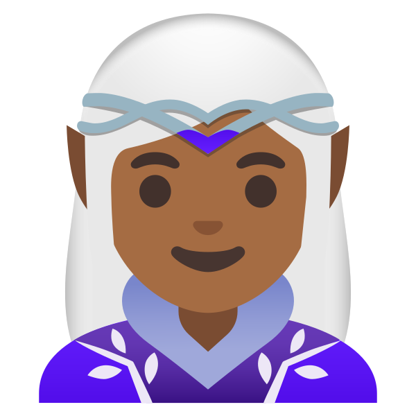 Emoji U1f9dd 1f3fe 200d 2640