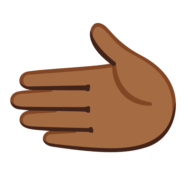Emoji U1faf2 1f3fe