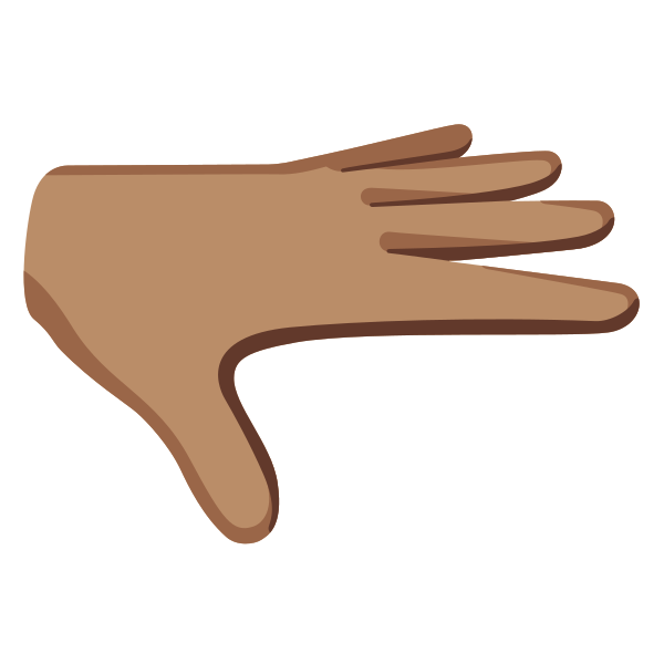 Emoji U1faf3 1f3fd
