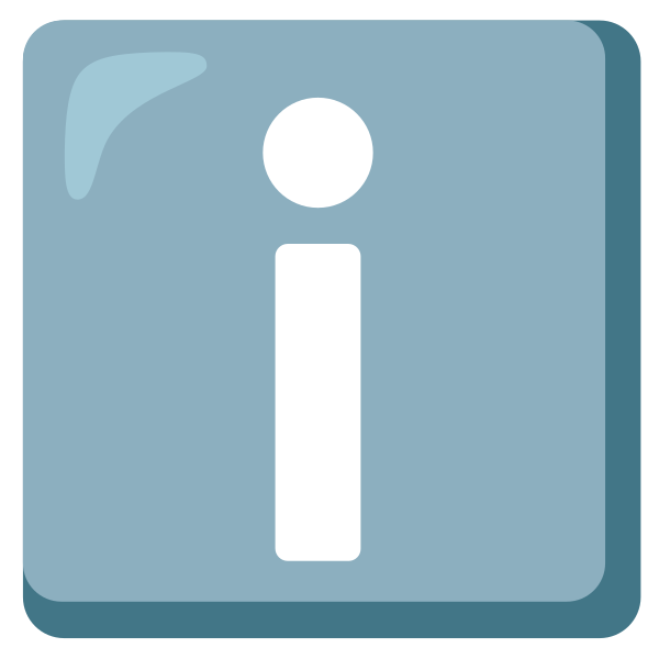 Emoji U2139