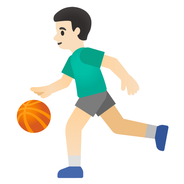 Emoji U26f9 1f3fb 200d 2642