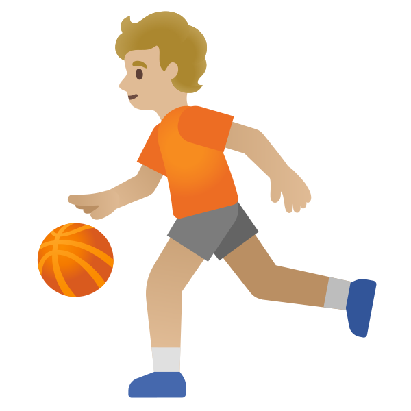 Emoji U26f9 1f3fc
