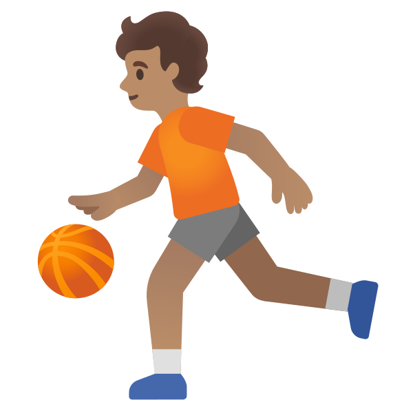 Emoji U26f9 1f3fd