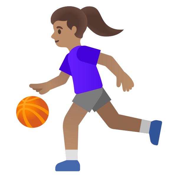 Emoji U26f9 1f3fd 200d 2640