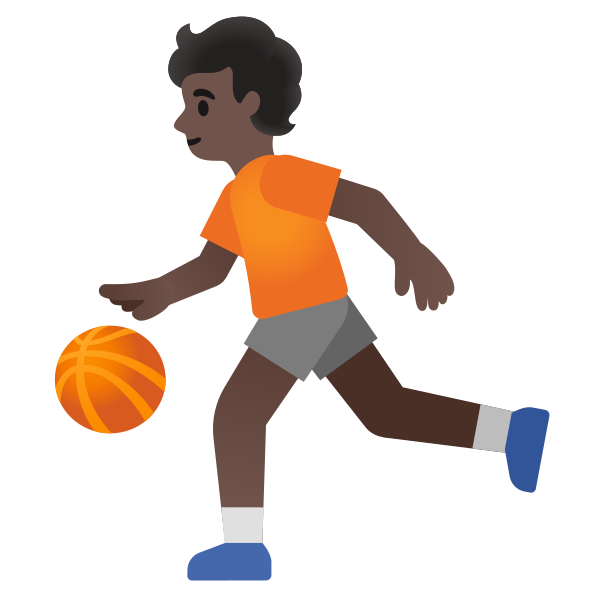 Emoji U26f9 1f3ff