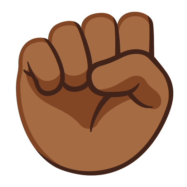 Emoji U270a 1f3fe