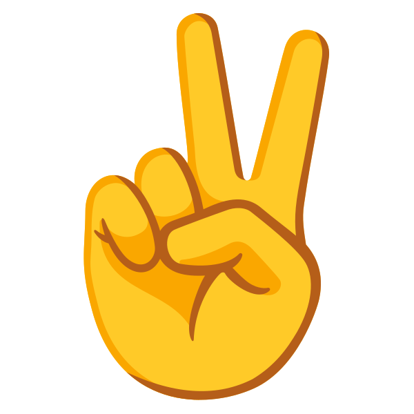 Emoji U270c