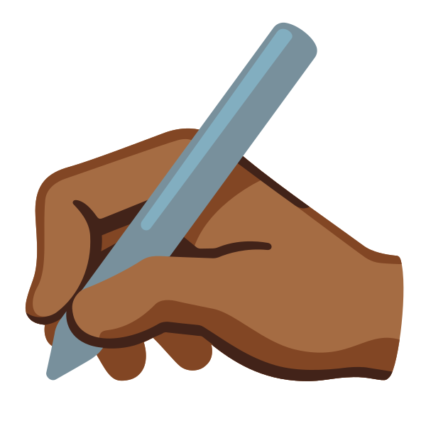 Emoji U270d 1f3fe