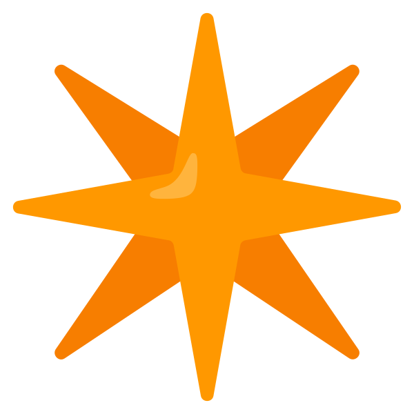 Emoji U2734