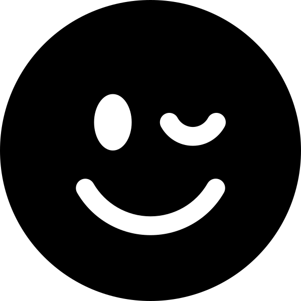Emoji Wink Fill