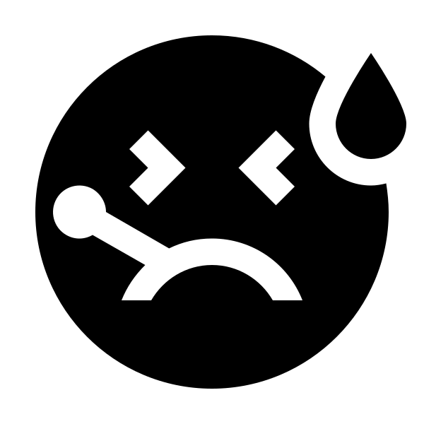 Emoticon Sick
