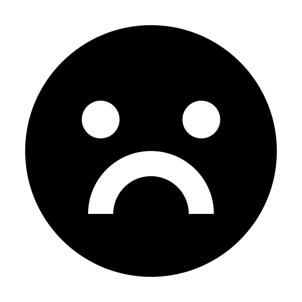 Emotion Unhappy Fill