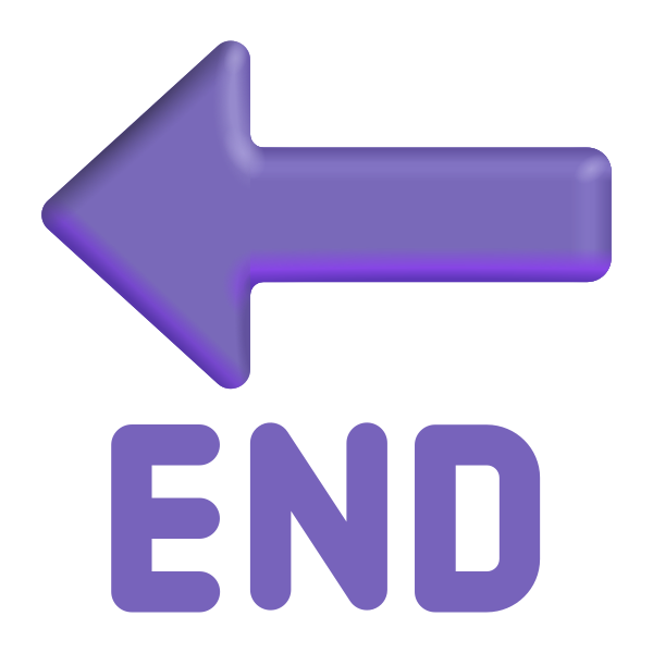 End Arrow Color Vector