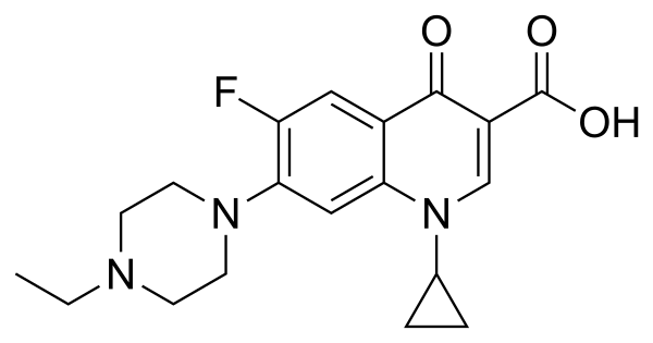 Enrofloxacin Structure