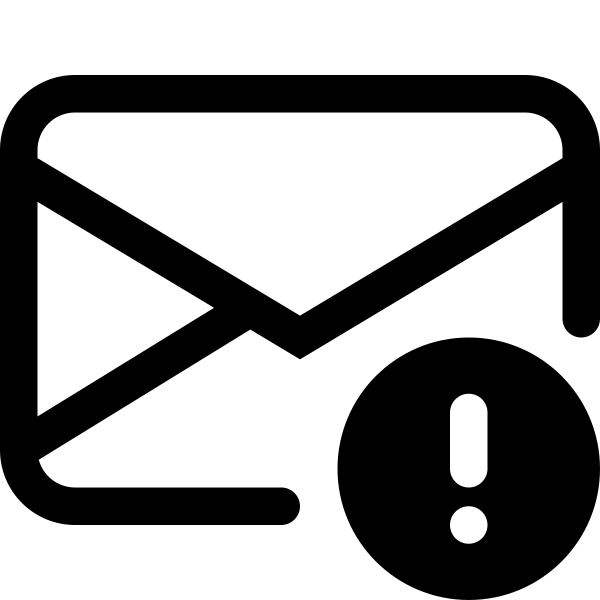 Envelope Exclamation