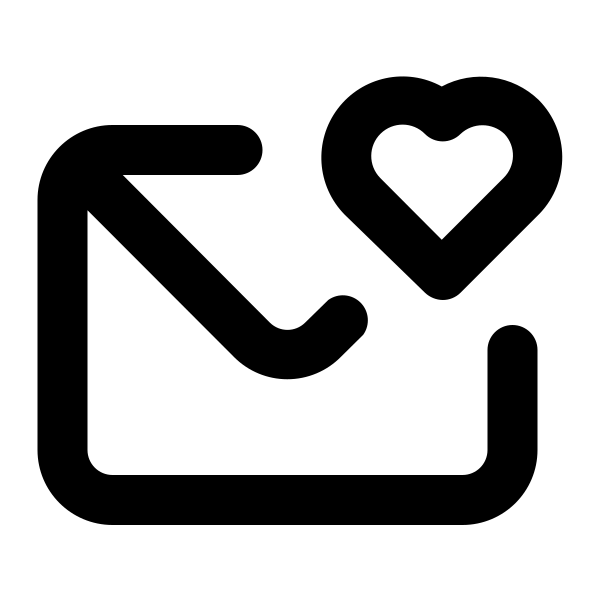 Envelope Heart