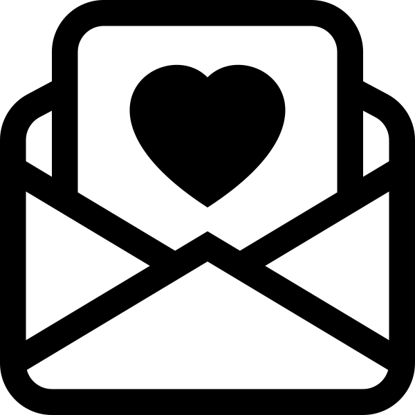 Envelope Paper Heart
