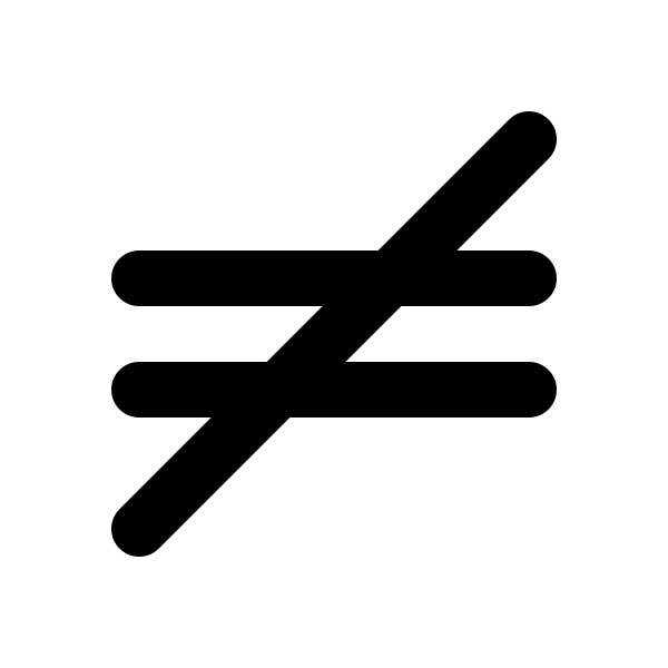 Equal Not