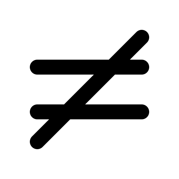Equal Not