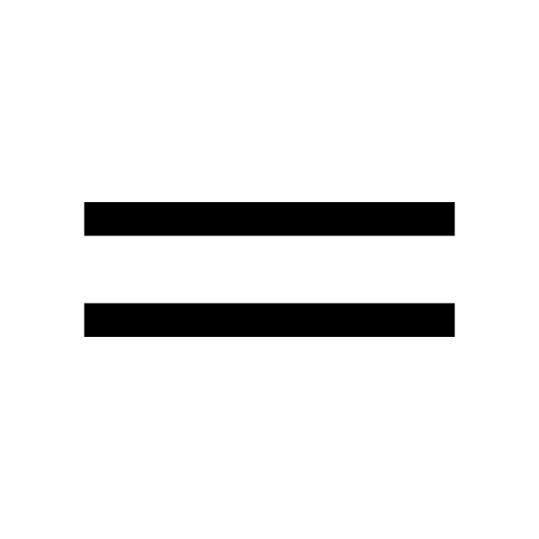 Equals Solid Vector