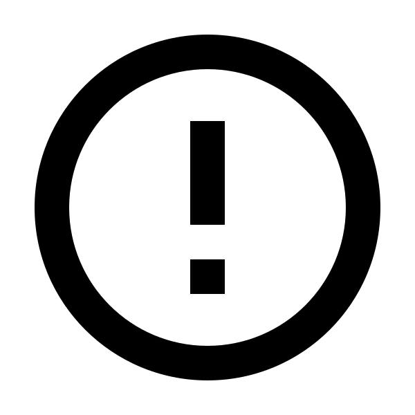 Error Warning Line