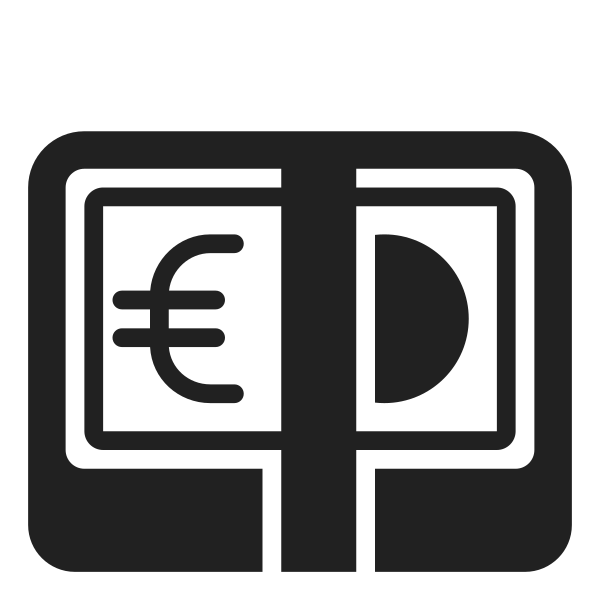 Euro Banknote High Contrast