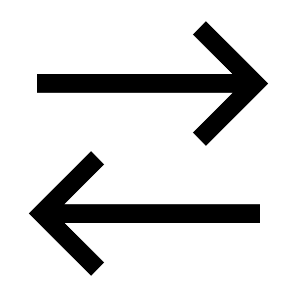 Exchange Alt Solid Vector