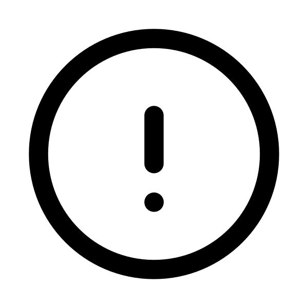 Exclamation Circle Vector