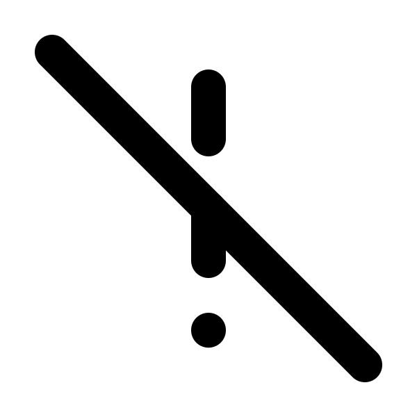 Exclamation Mark Off