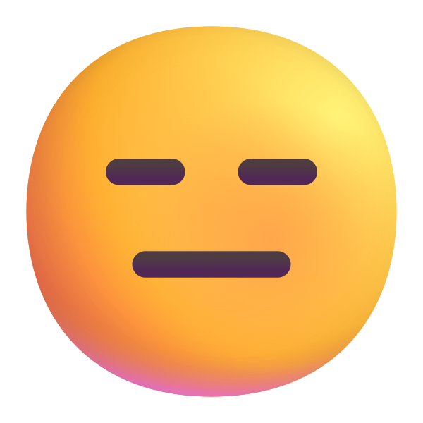 Expressionless Face Color
