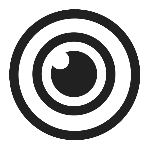 Eye High Contrast Vector